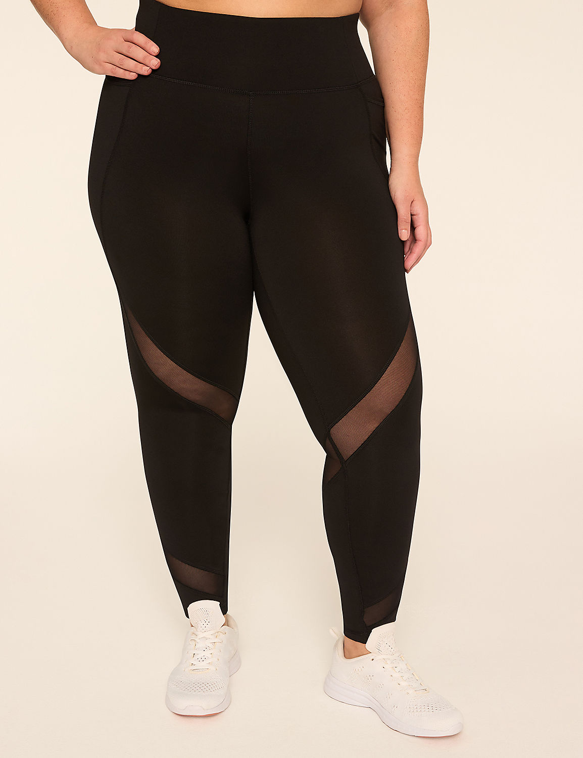 High-Rise Wicking 7/8 Tights Product Image 1