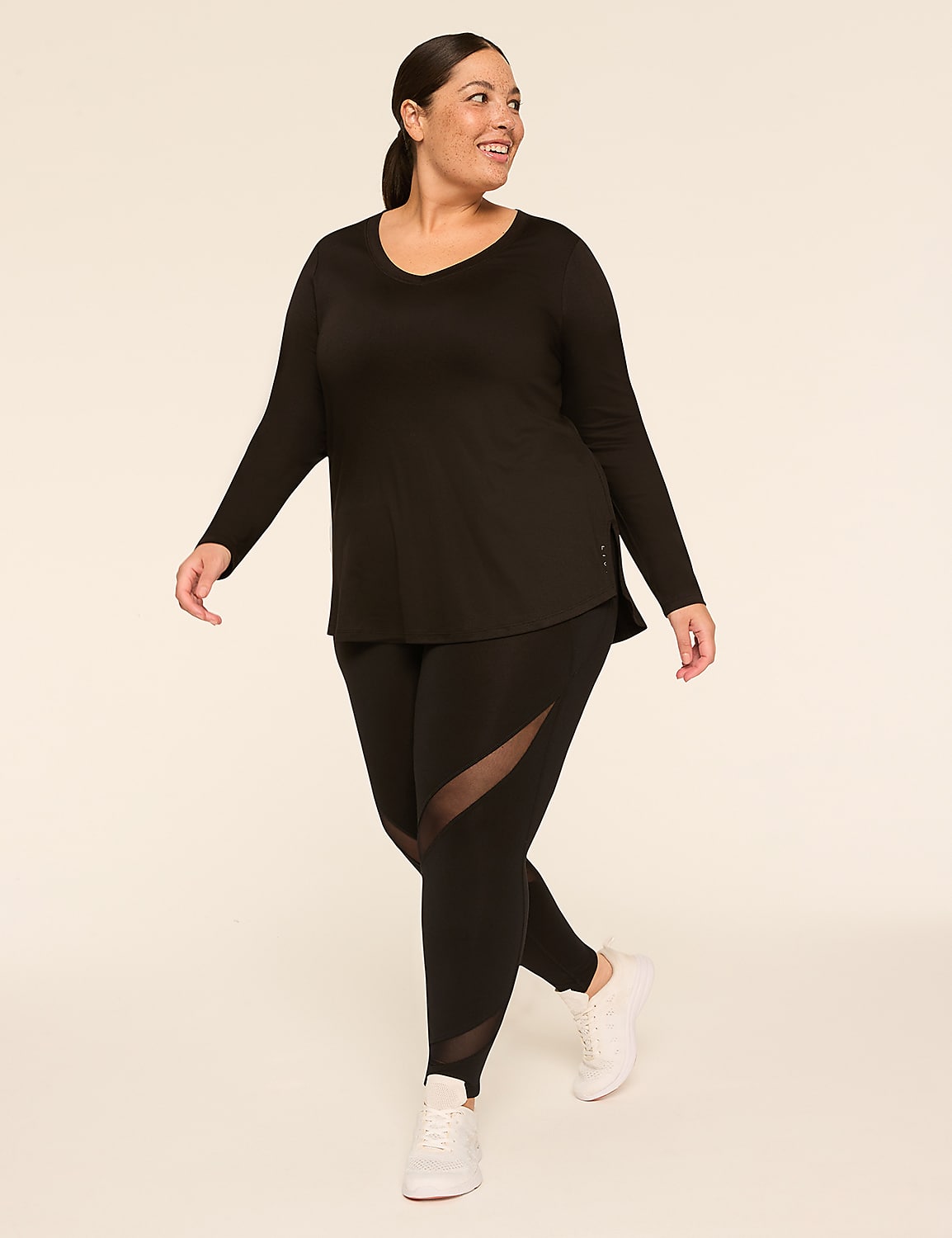 High-Rise Wicking 7/8 Tights Product Image 3