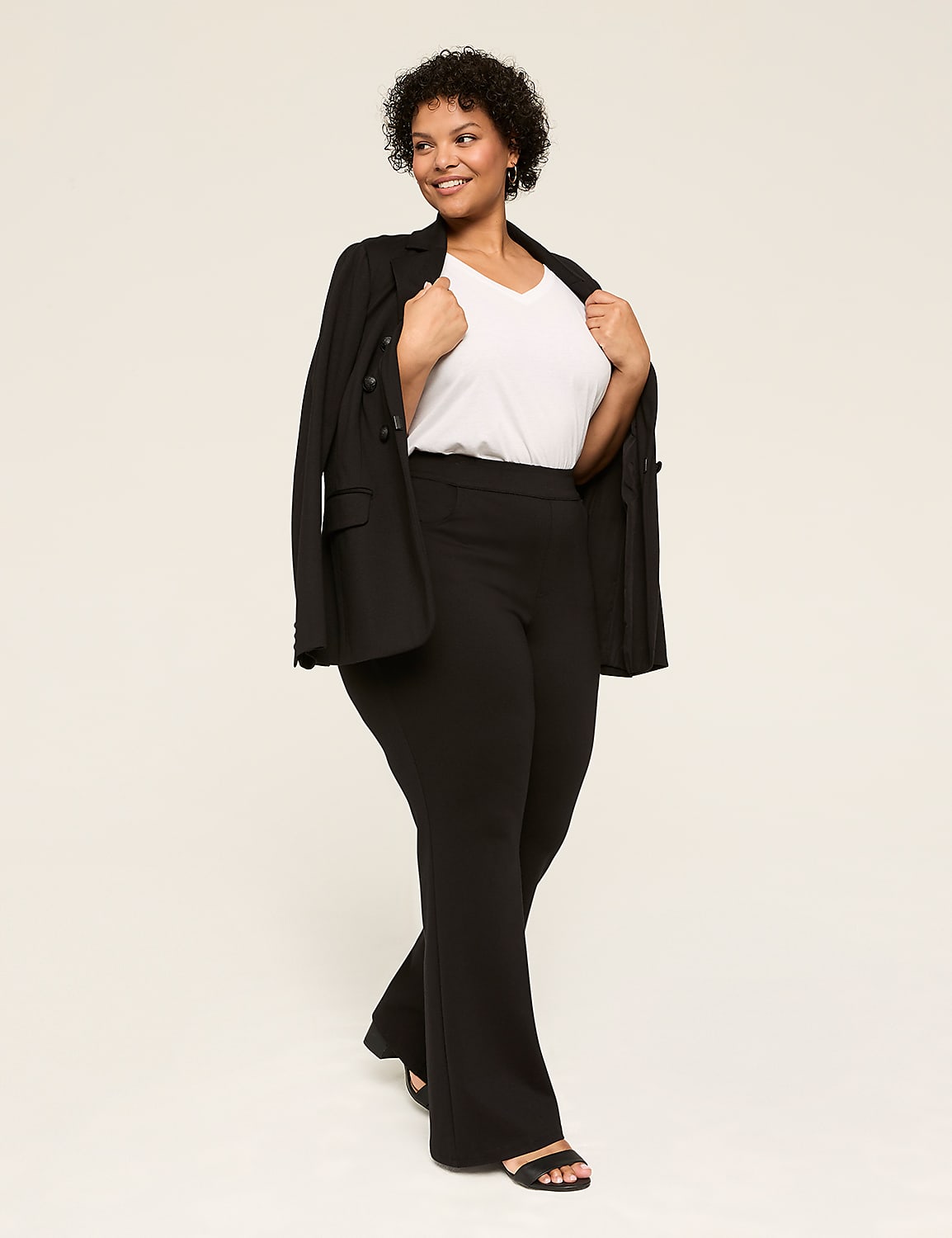 Ponte Pull-On Boot Pant Product Image 3