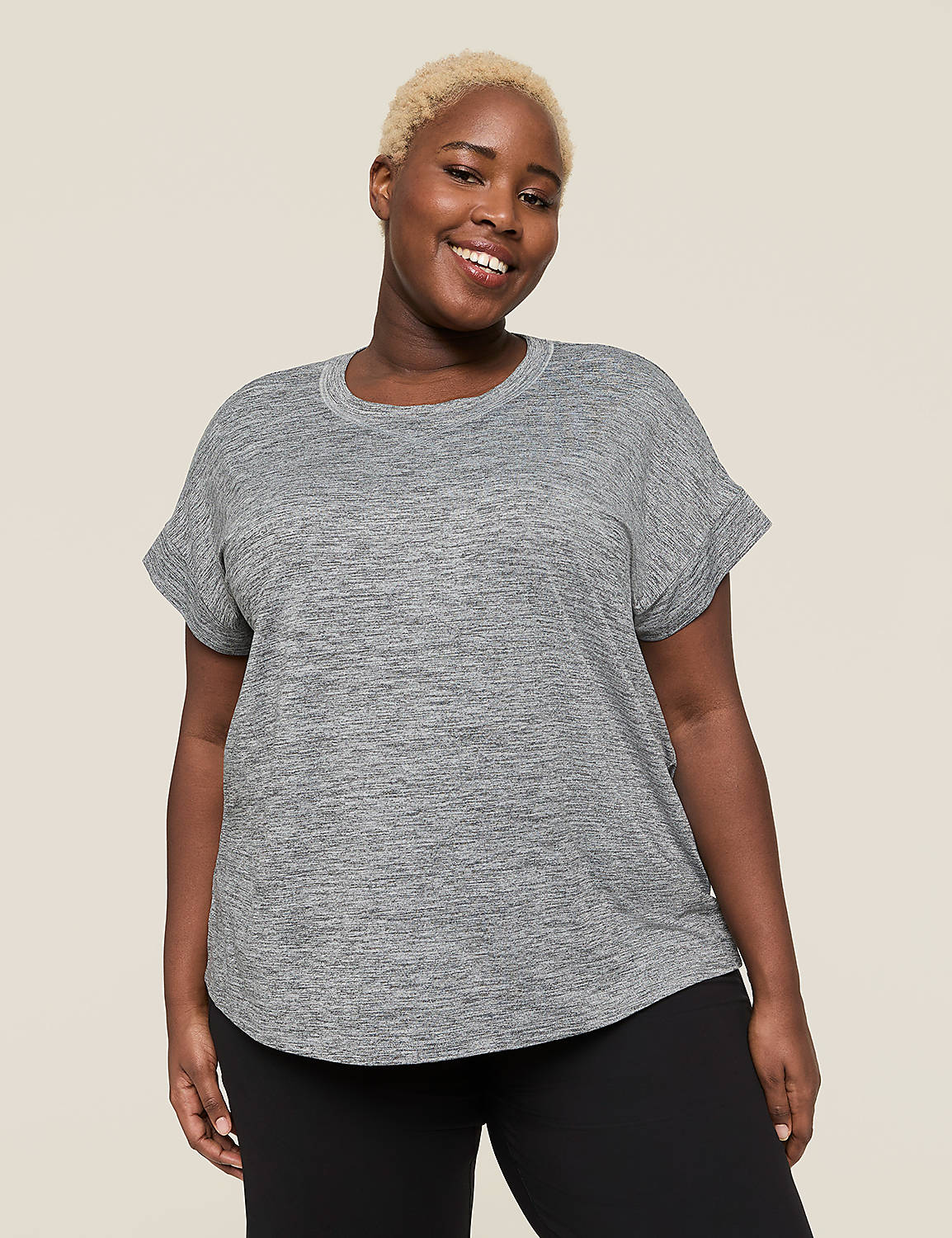 LIVI Soft Crew-Neck Tee Product Image 1