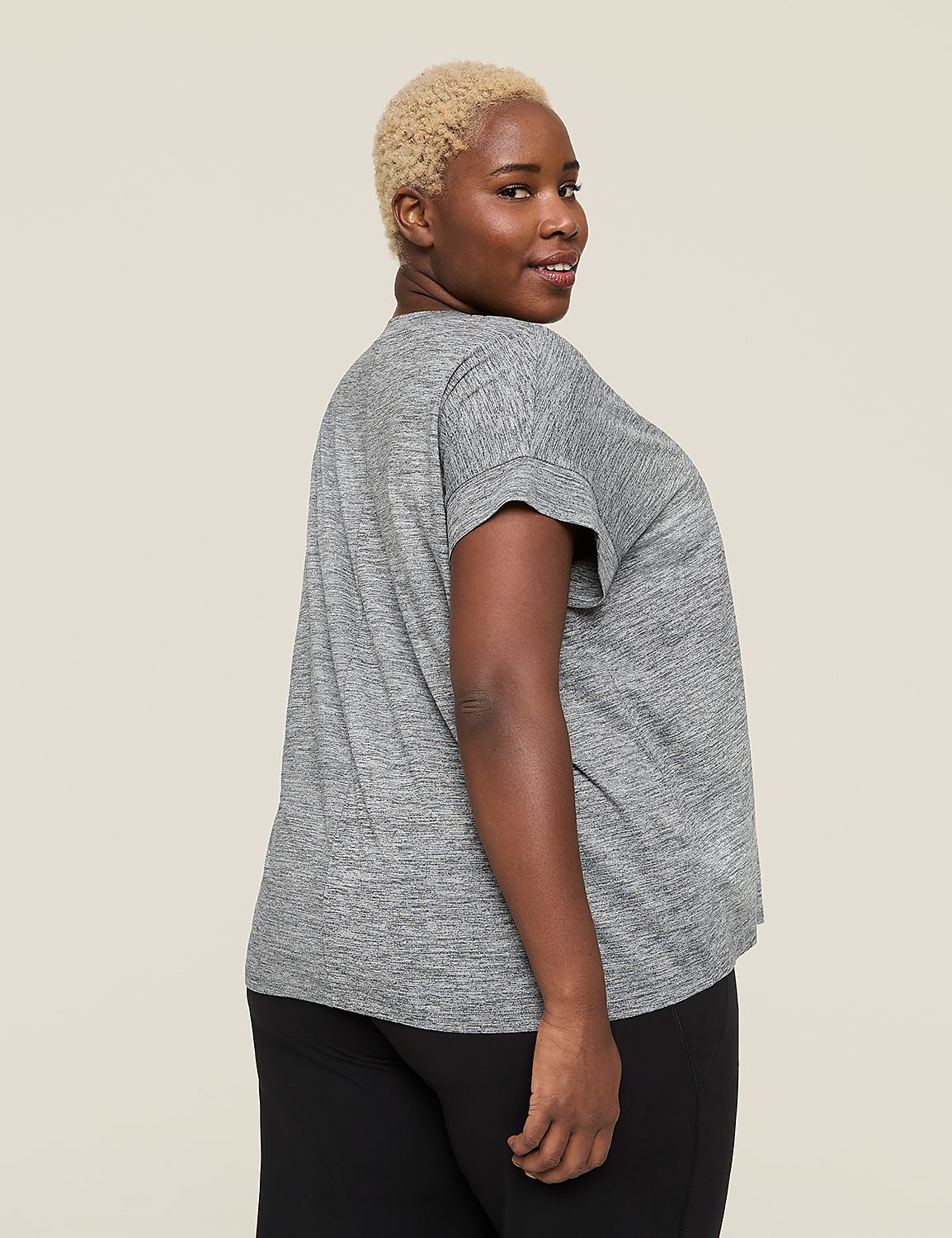 LIVI Soft Crew-Neck Tee Product Image 2