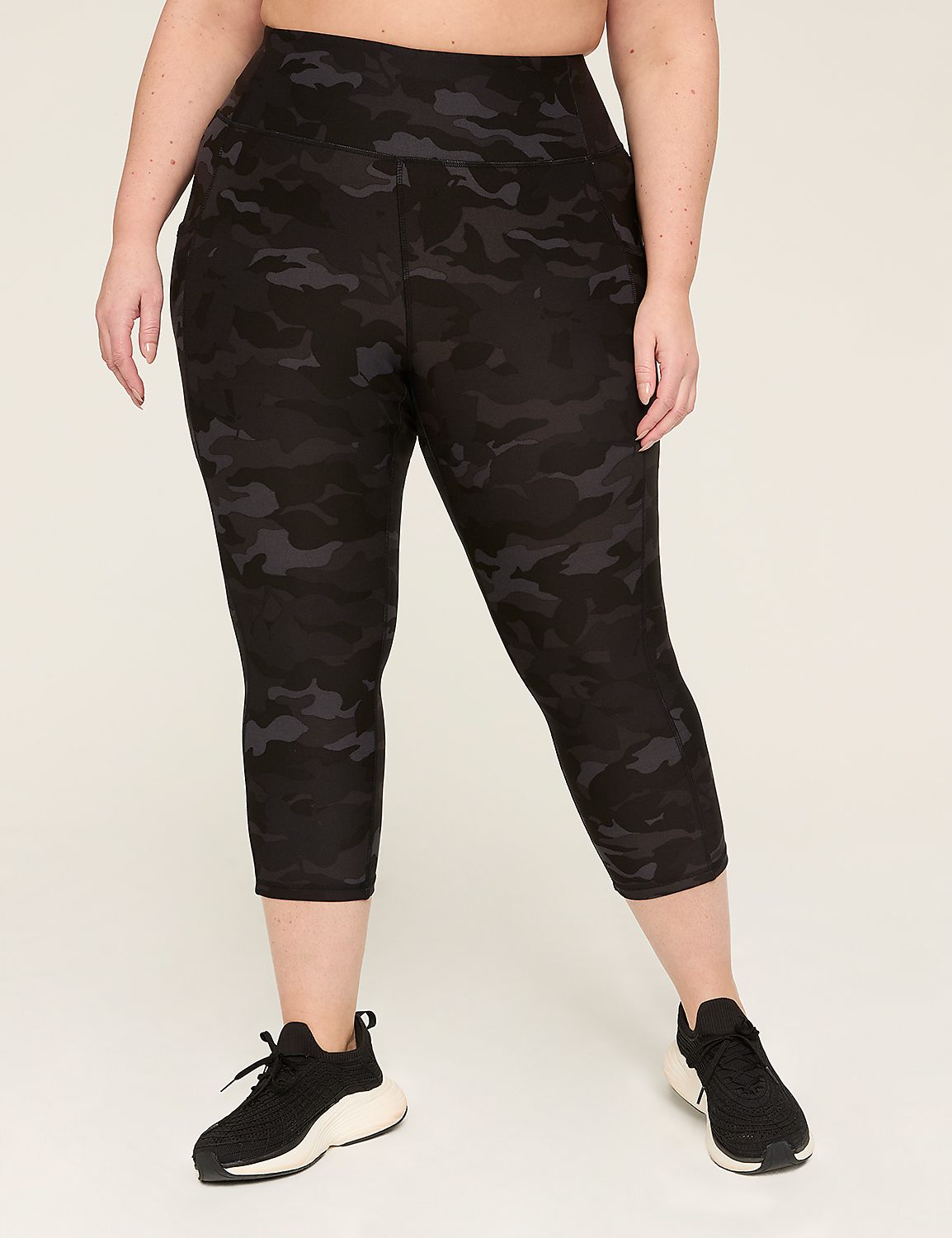 LIVI High-Rise Wicking Capri Legging Product Image 1