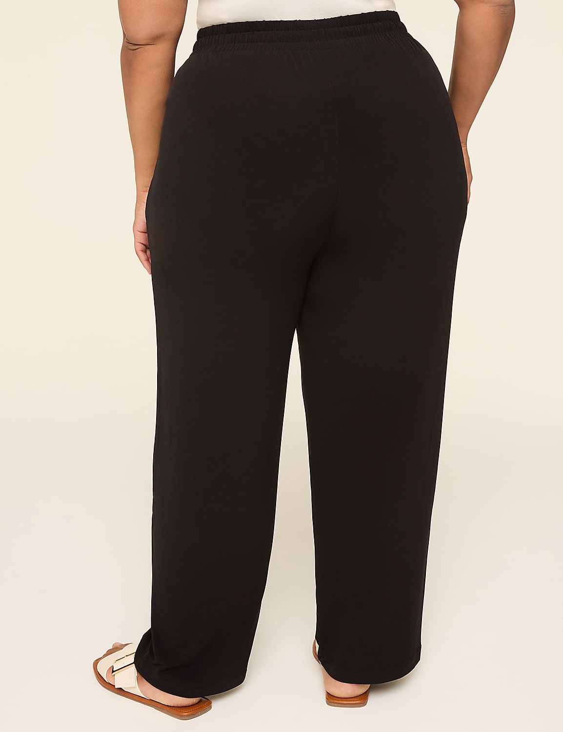 Matte Jersey Pull-On Ankle Pant Product Image 2