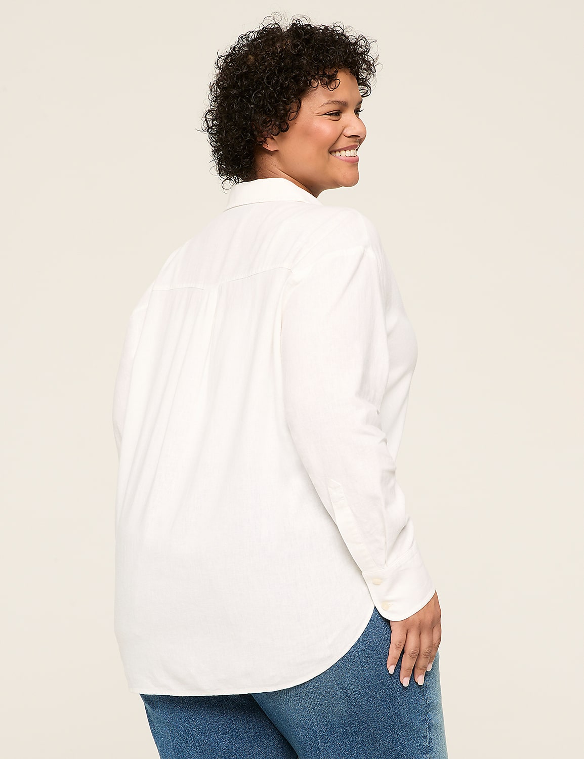 Relaxed Linen Button-Down Product Image 2