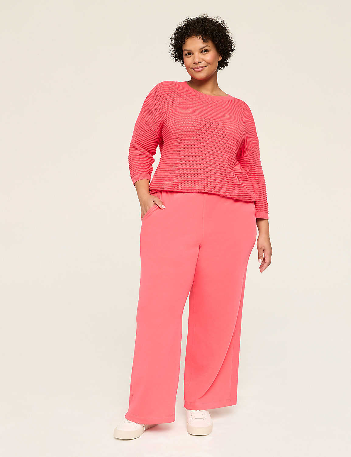 LIVI French Terry Relaxed Straight Pant Product Image 3