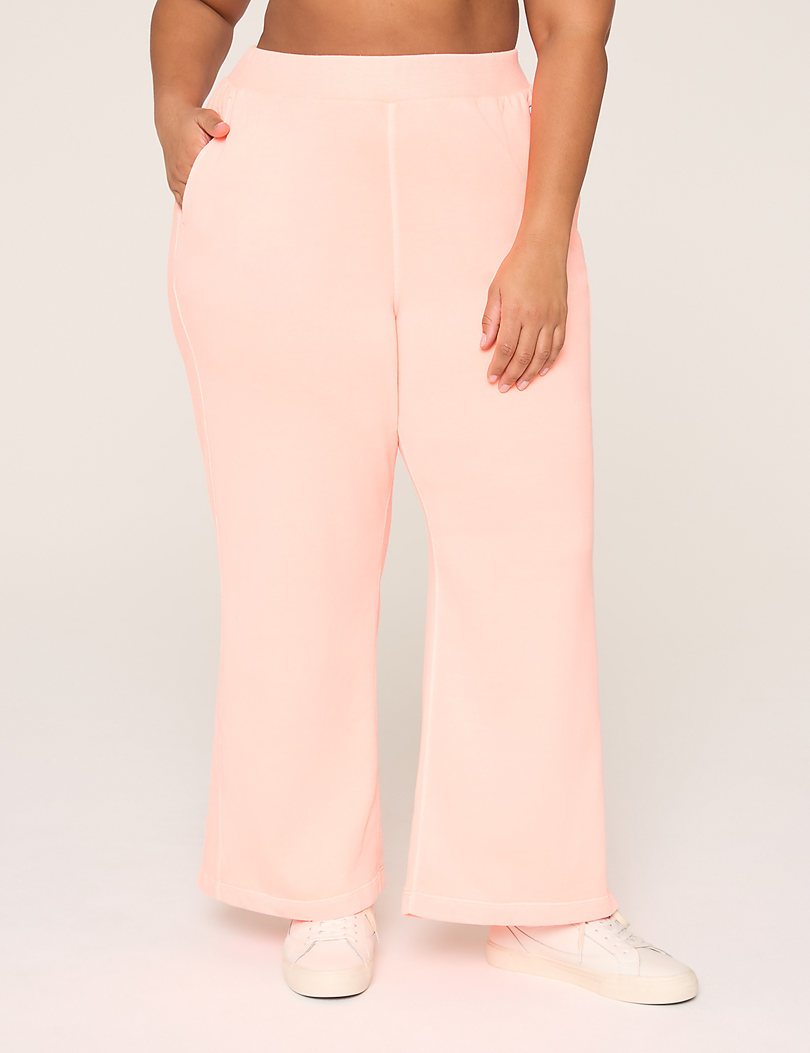LIVI French Terry Relaxed Straight Pant Product Image 1