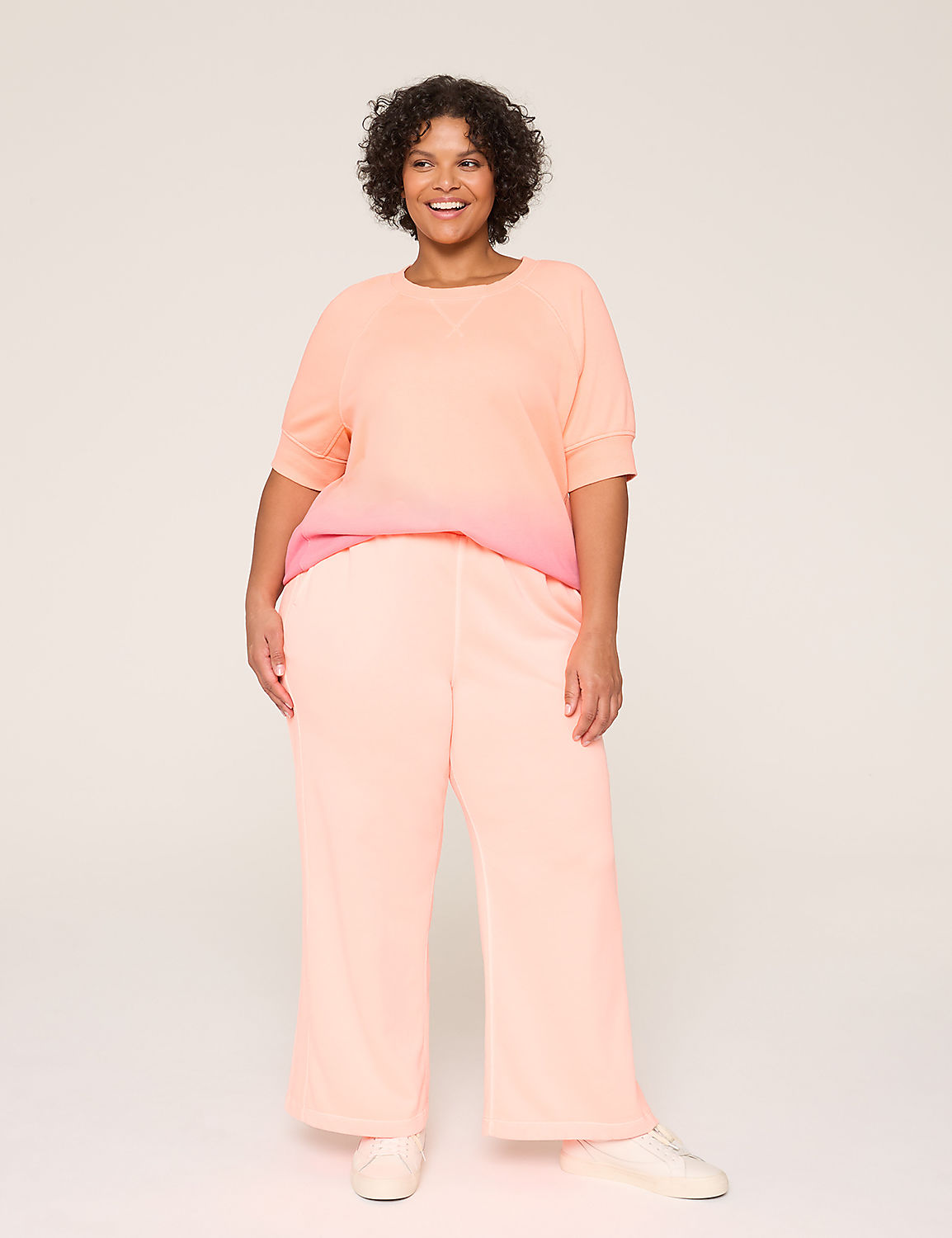 LIVI French Terry Relaxed Straight Pant Product Image 3