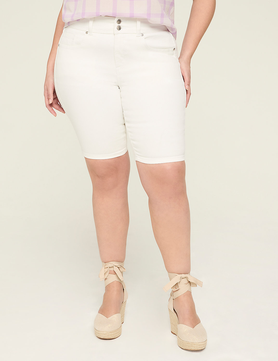Tighter Tummy Fit Bermuda Short - 10" Inseam Product Image 1