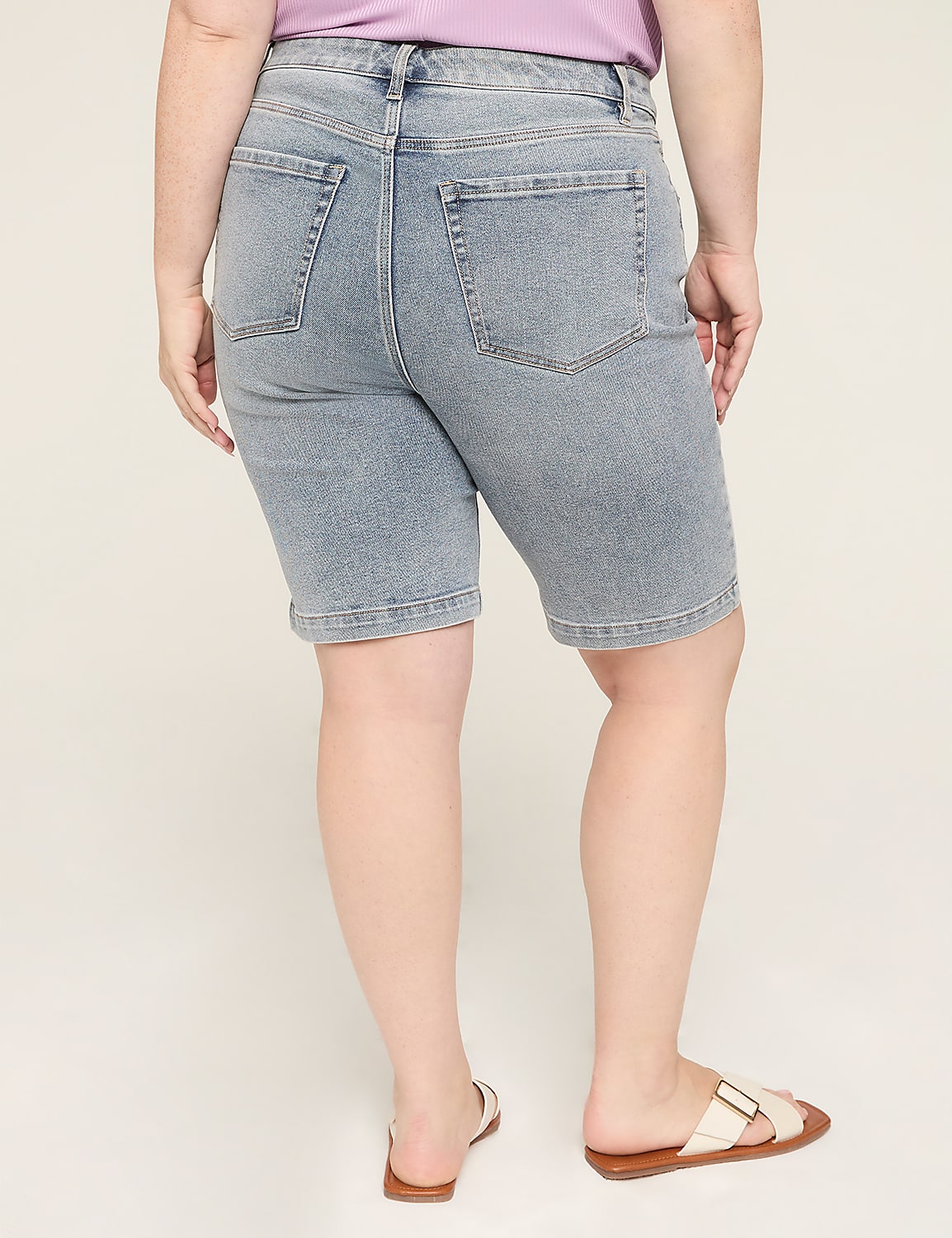 Signature Fit Embroidered Bermuda Short - 10" Inseam Product Image 2