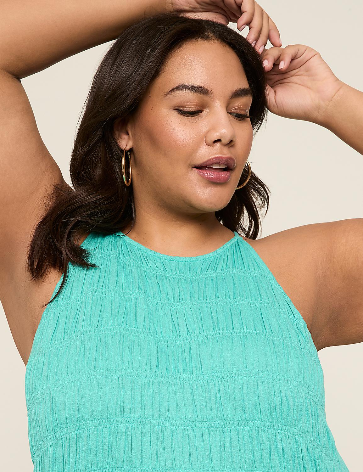 Shirred-Bodice Maxi Sun Dress Product Image 3