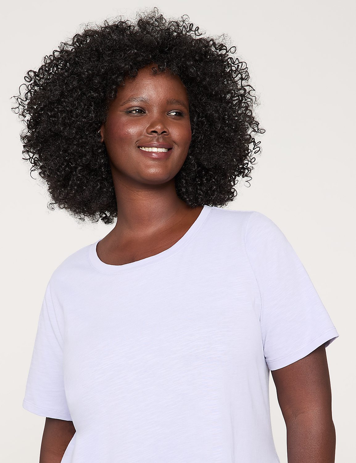 Swing Crew-Neck Easy T-Shirt Dress Product Image 3