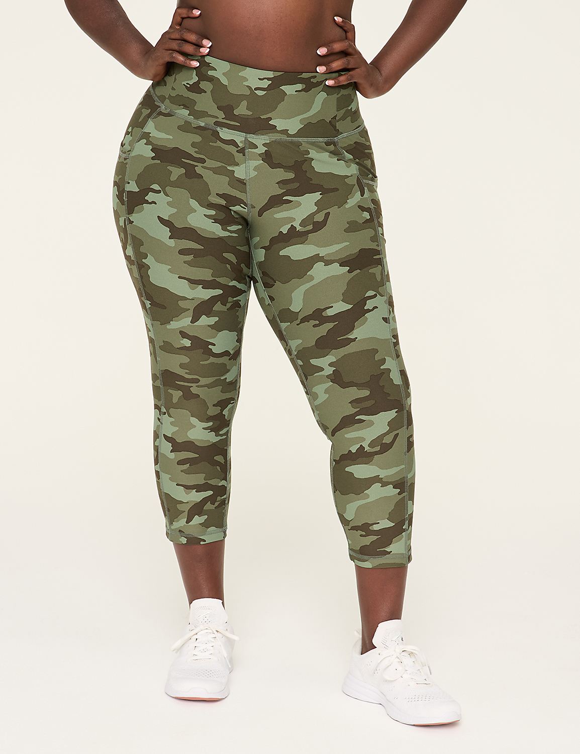 LIVI High-Rise Wicking Capri Legging Product Image 1