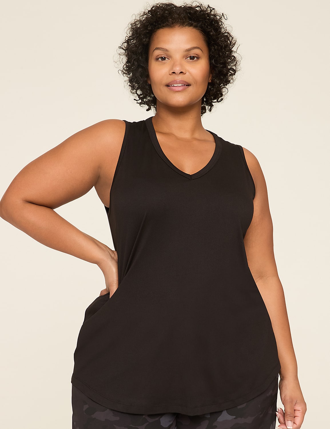 LIVI Soft Strappy-Back Tank Product Image 1