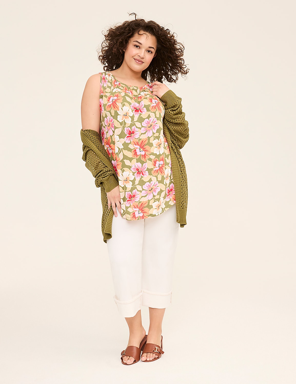 Swing Smocked Tank Product Image 3