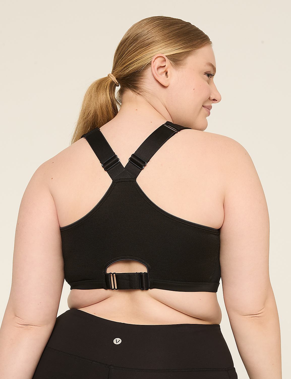 LIVI Max Support Comfort Zip-Front Sports Bra Product Image 2