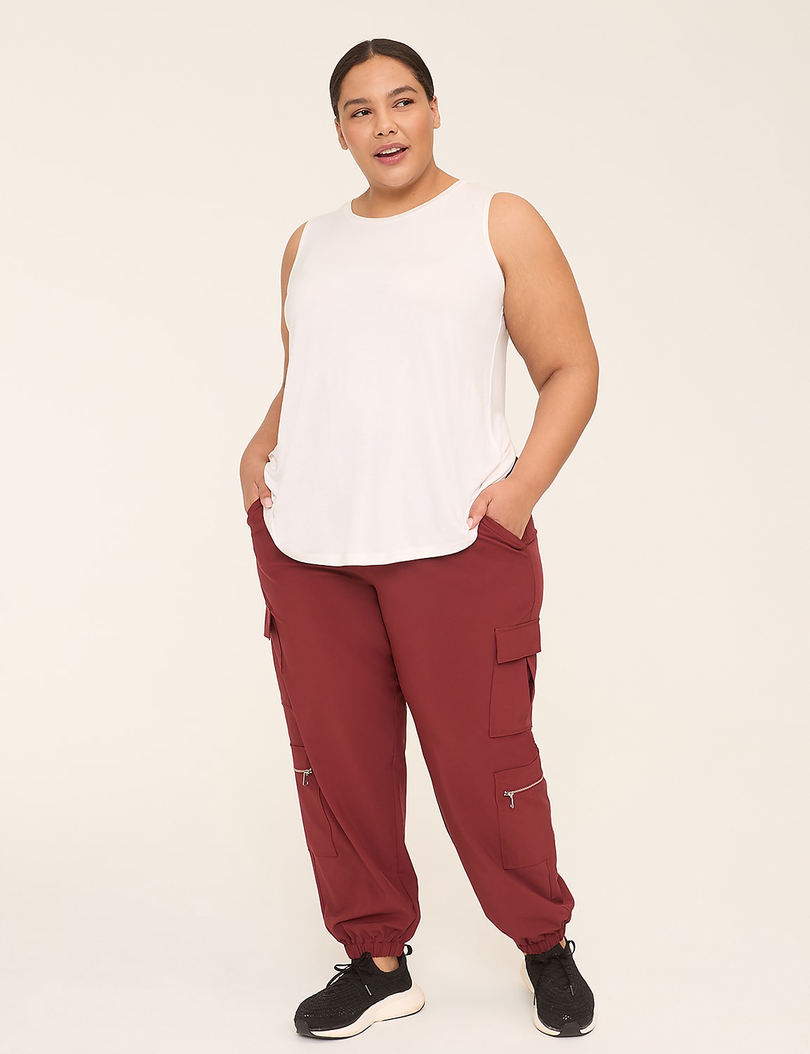 LIVI Stretch Woven Cargo Jogger Product Image 3