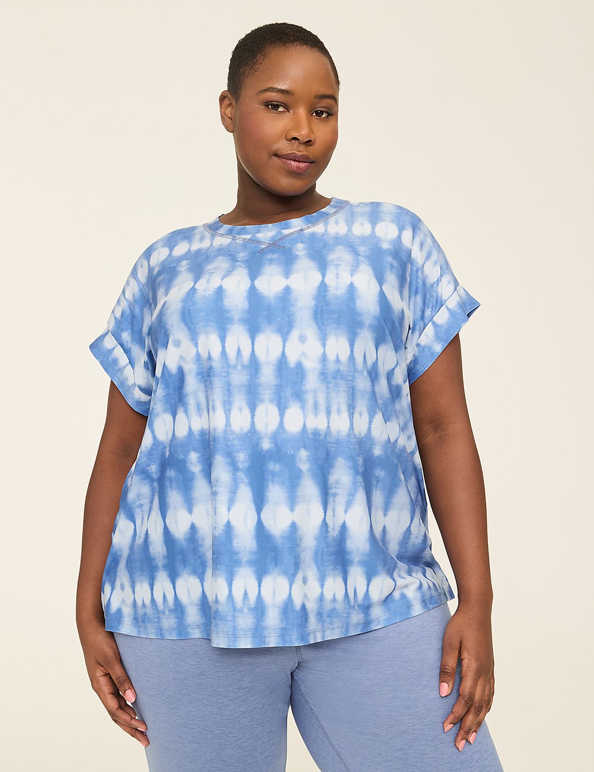 LIVI Soft Crew-Neck Tee Product Image 1