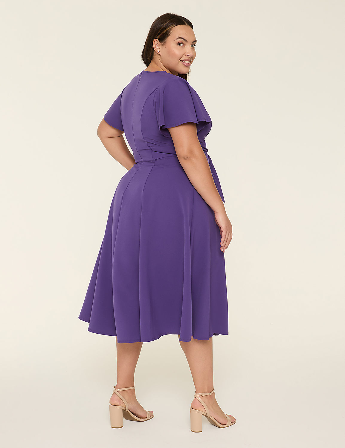 lane bryant purple dress Lane Bryant Plus Size Spring Fashion: Lavender Love and Pastel