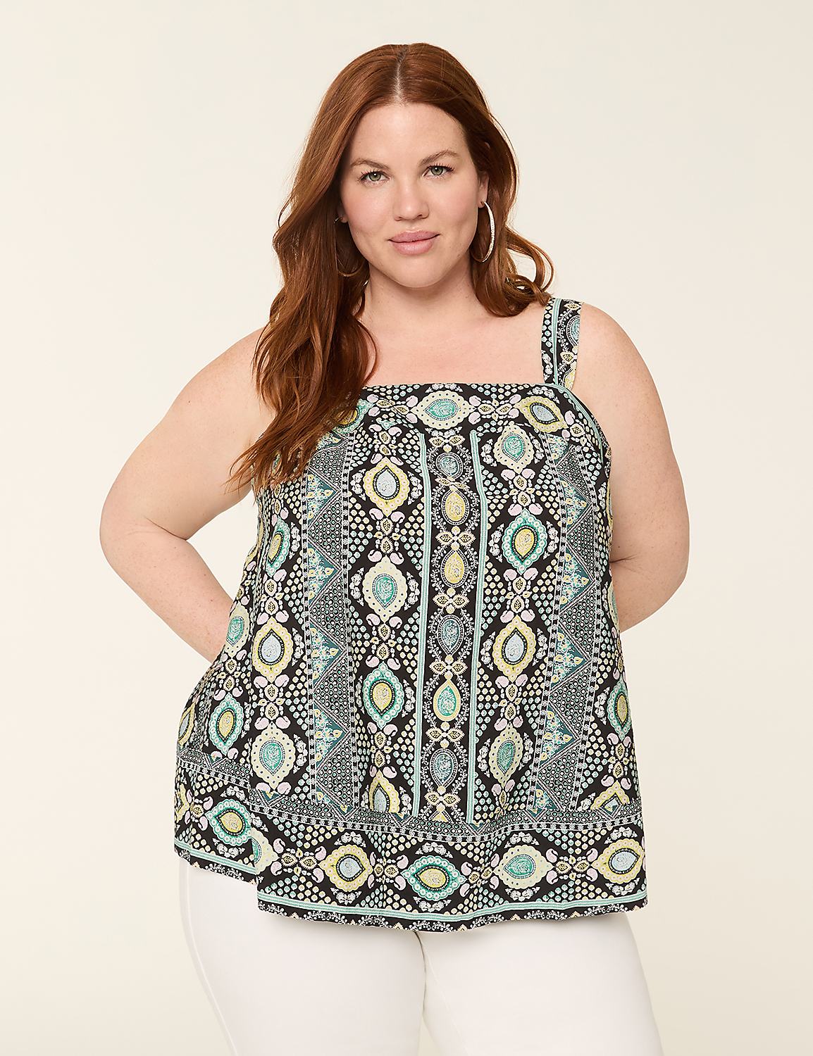 Square-Neck Popover Tank Product Image 1