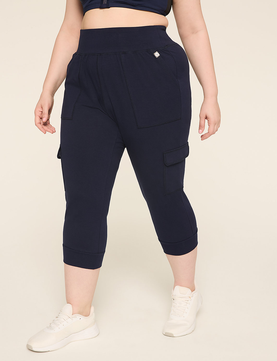 LIVI High-Rise Signature Stretch Cargo Jogger Product Image 1