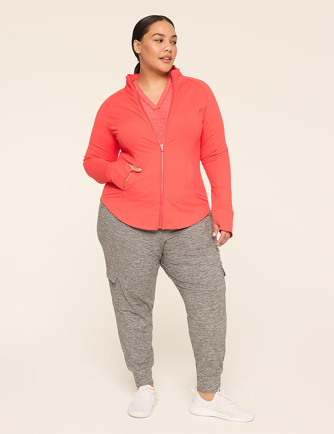 LIVI Soft Zip-Front Jacket Product Image 3