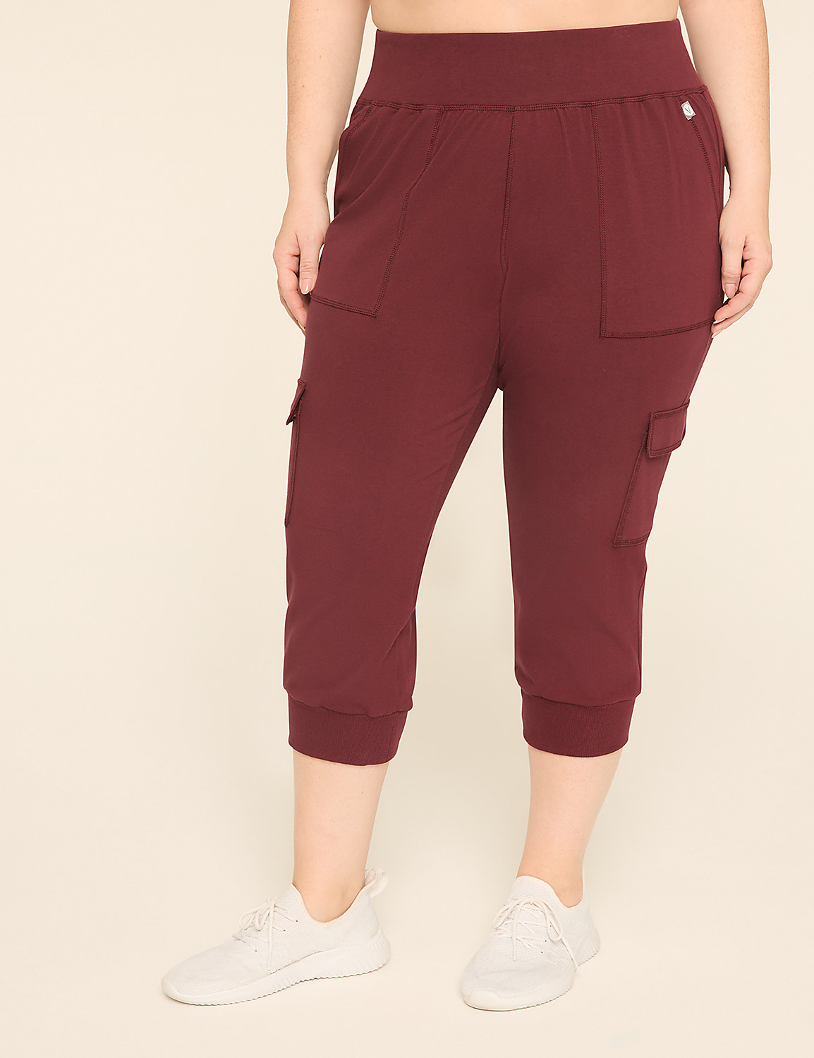 LIVI High-Rise Signature Stretch Cargo Jogger Product Image 1