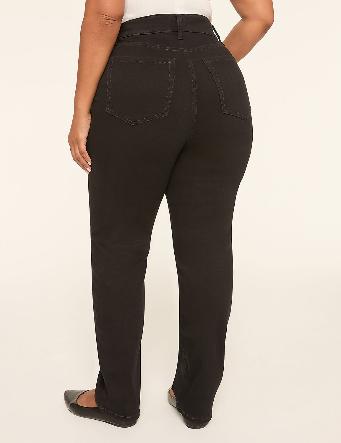 No-Gap Curvy Fit Straight Leg Jean Product Image 2