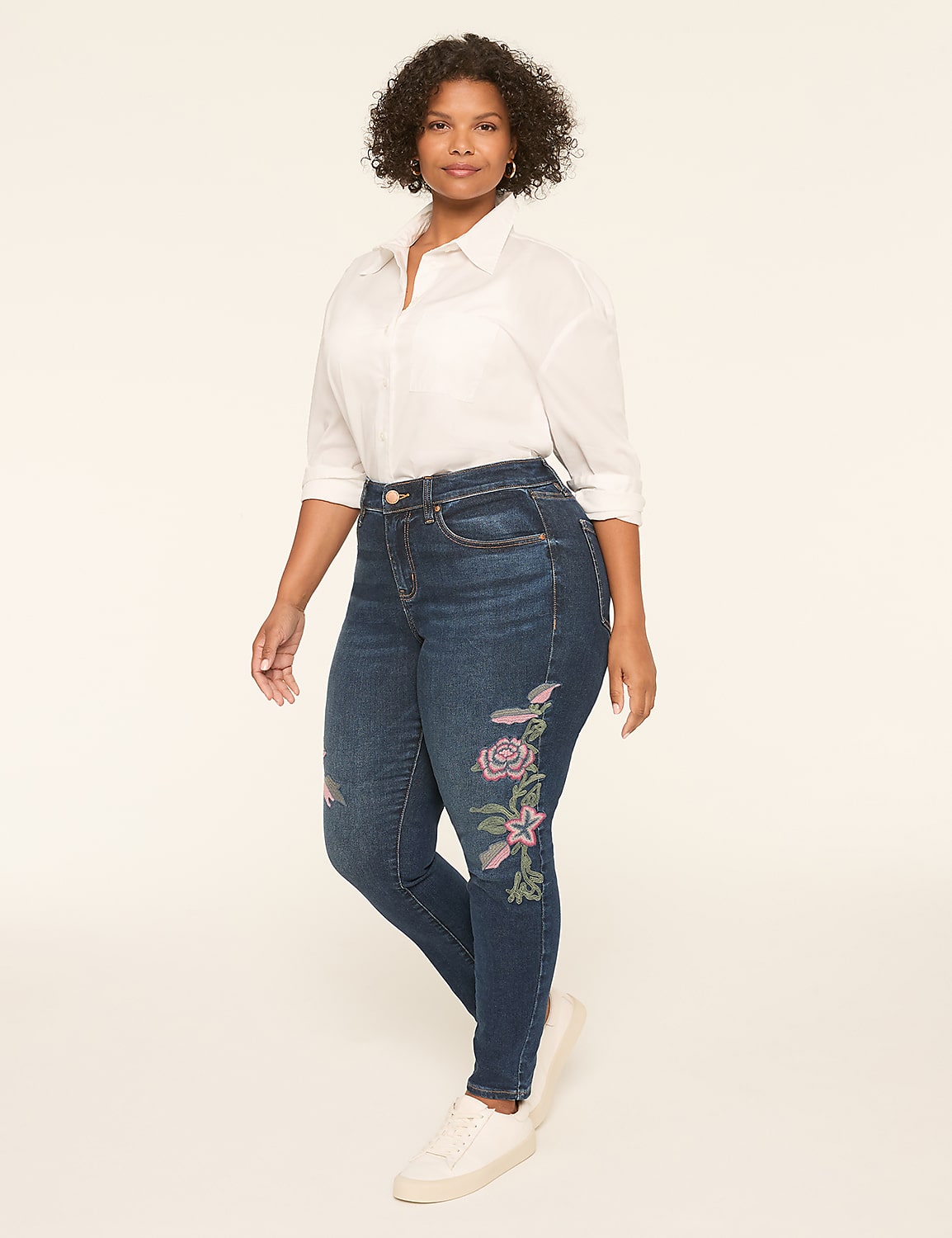 No-Gap Curvy Fit DreamFeel Skinny Jean Product Image 3