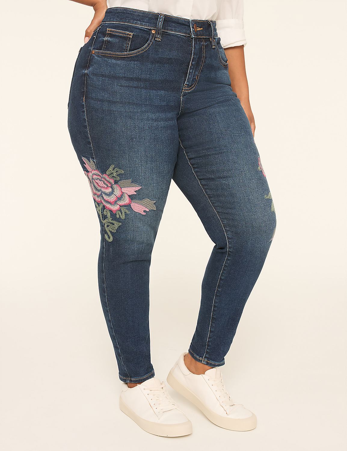 No-Gap Curvy Fit DreamFeel Skinny Jean Product Image 1