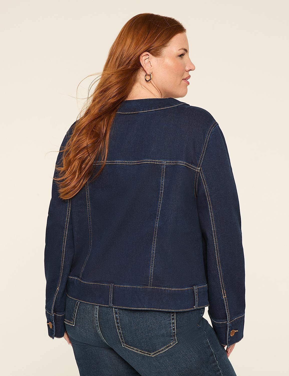Refined Cloud Knit Denim Jacket Product Image 2