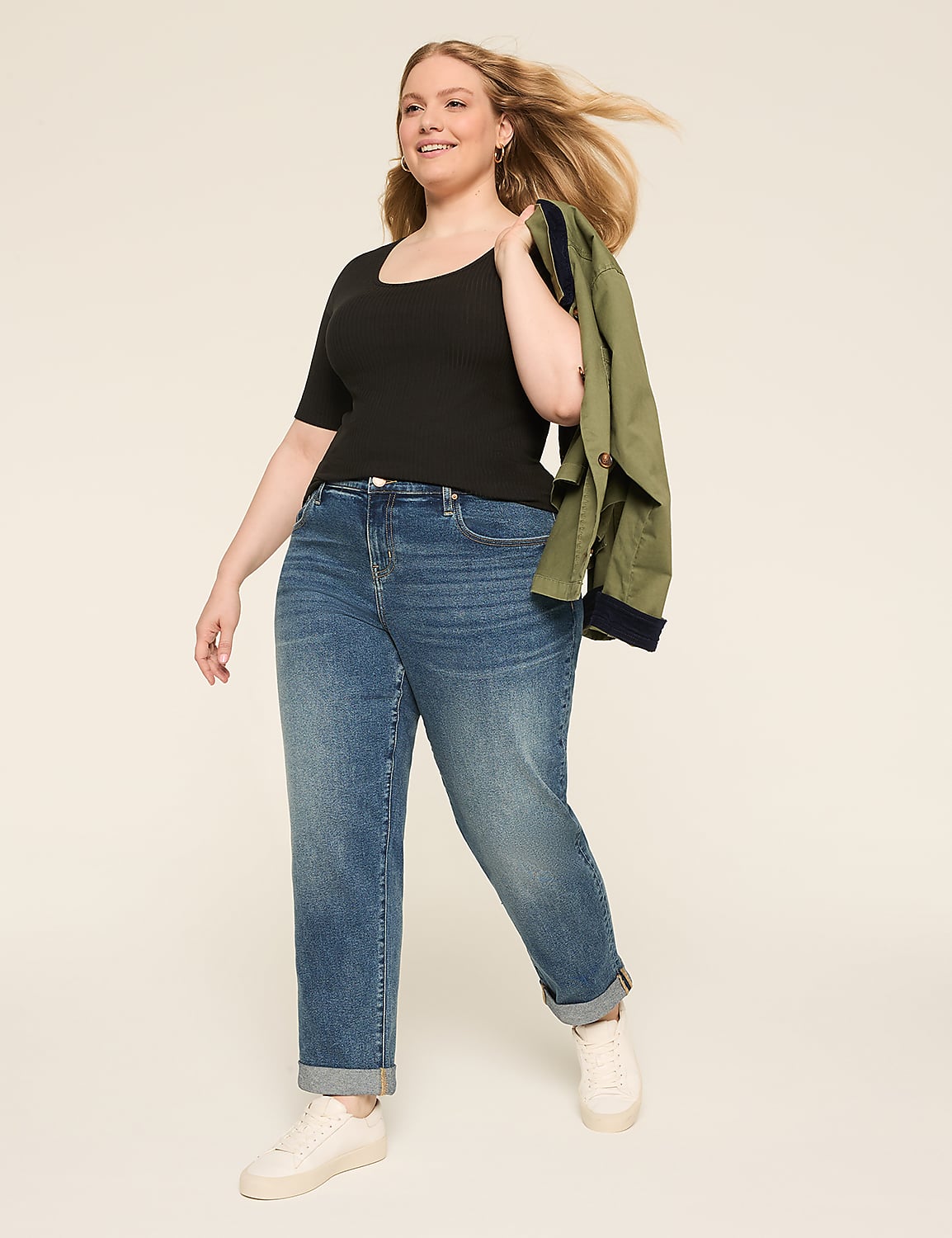 Boyfriend Fit Jean Product Image 3