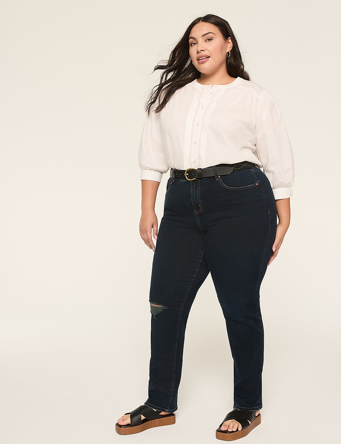 360 Flex Signature Fit DreamFeel Straight Jean Product Image 3