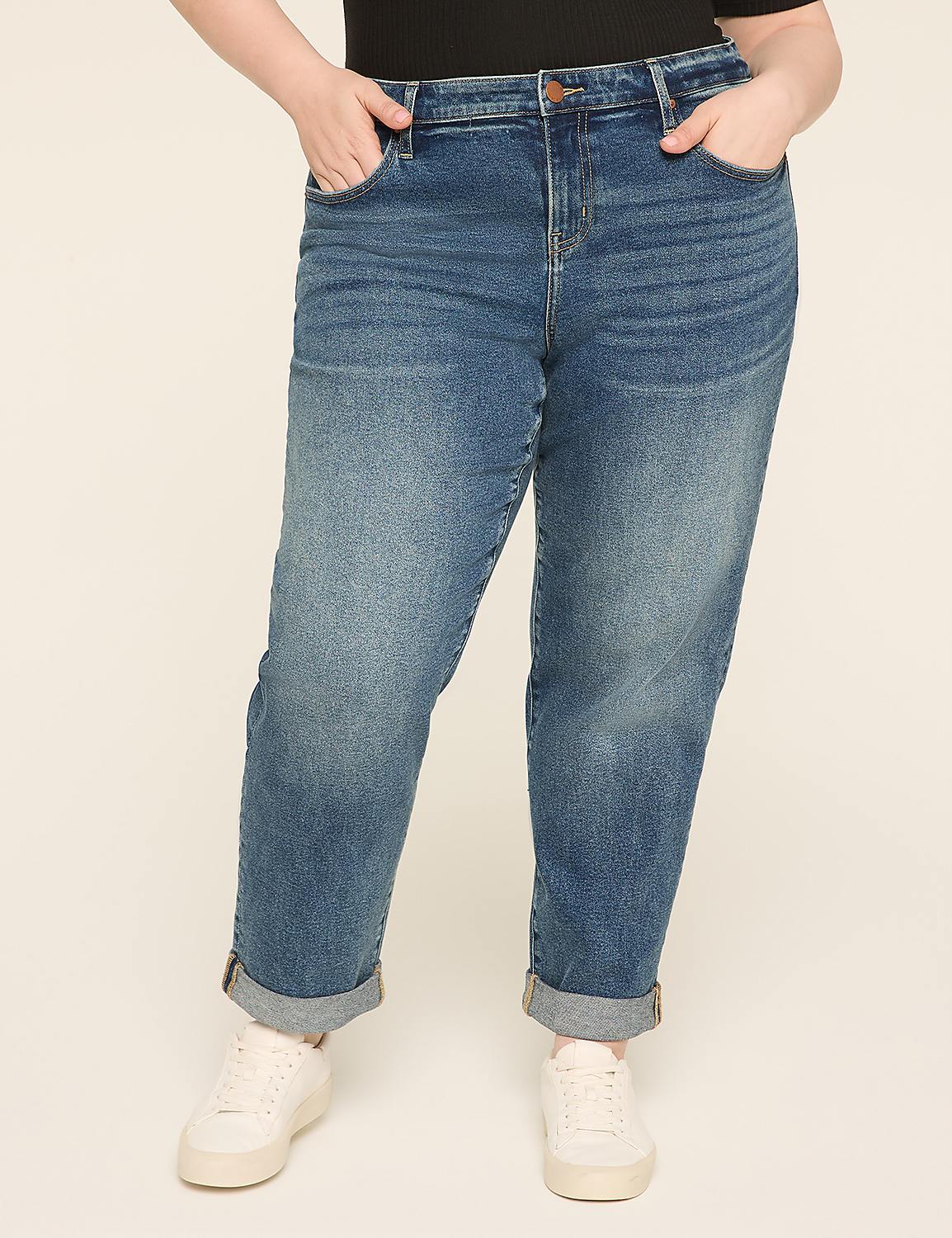 Boyfriend Fit Jean Product Image 1
