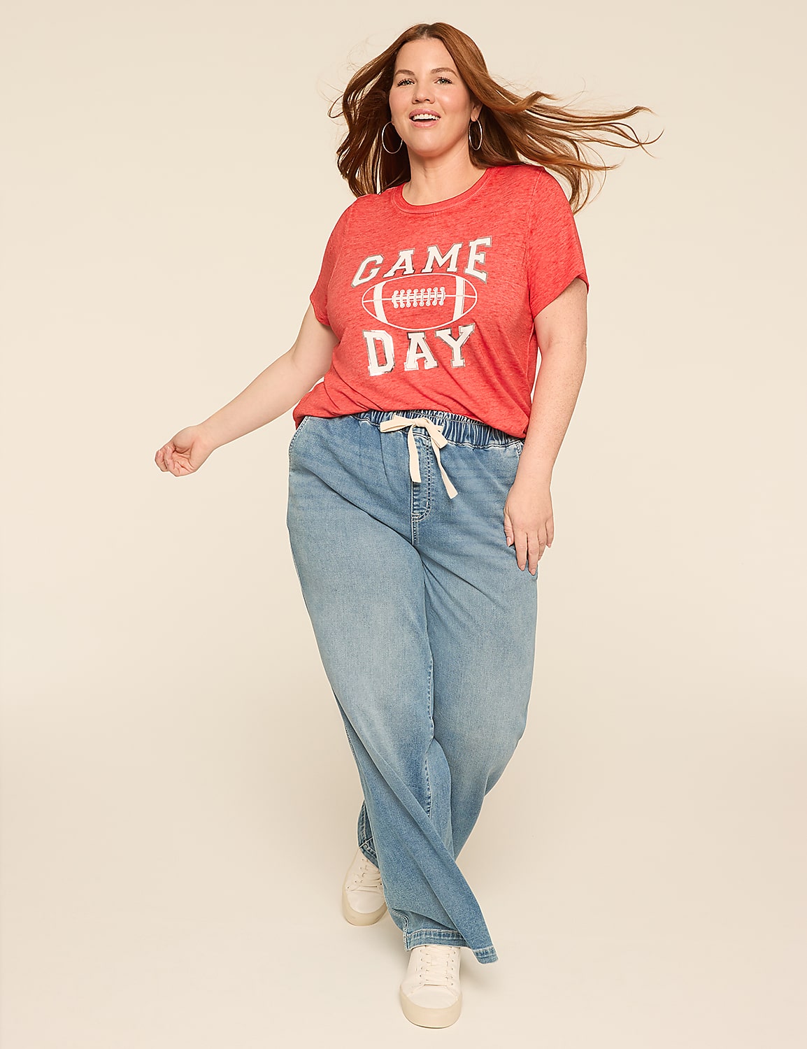Foiled Game Day Graphic Tee Product Image 3