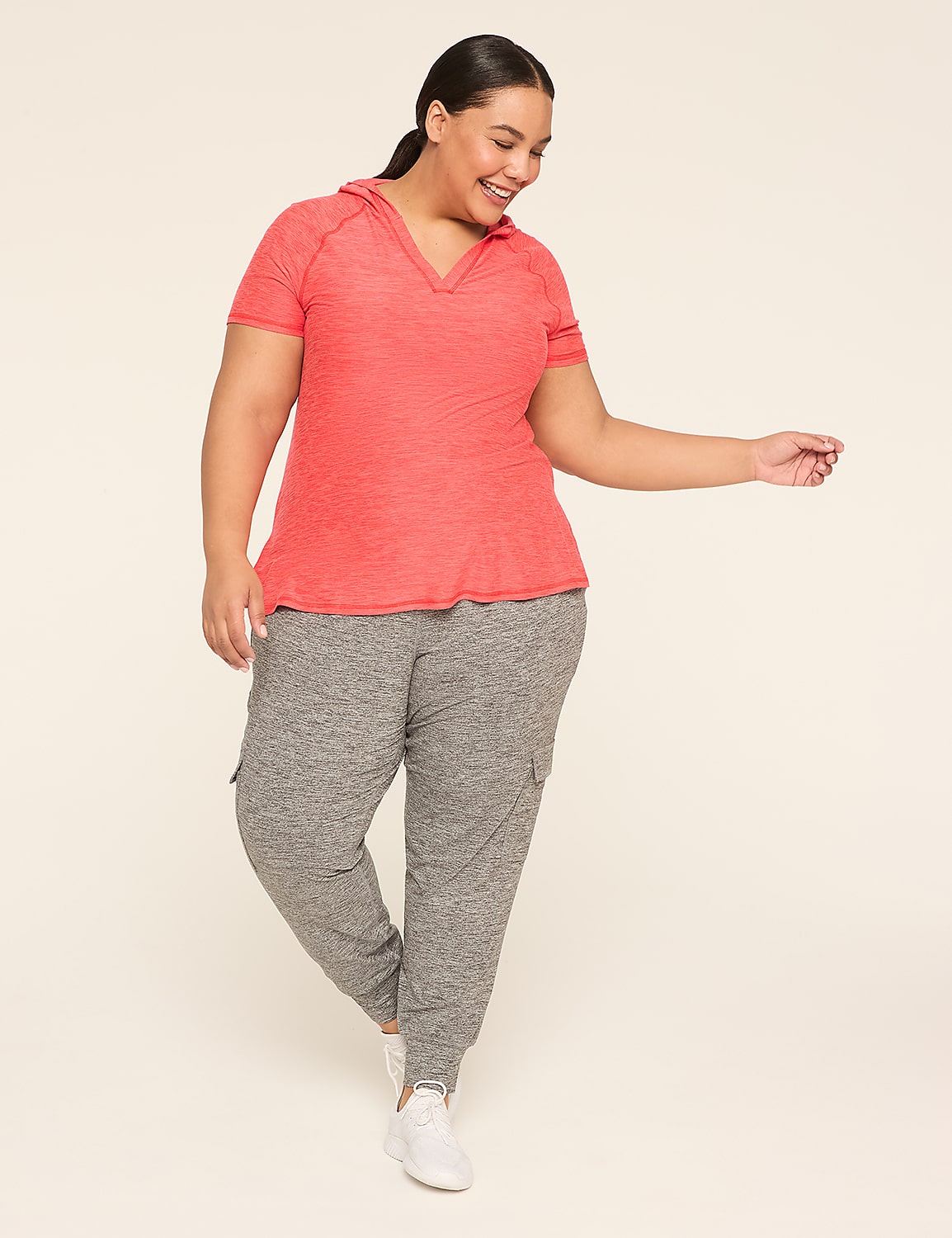 LIVI Soft Marled Cargo Jogger Product Image 3
