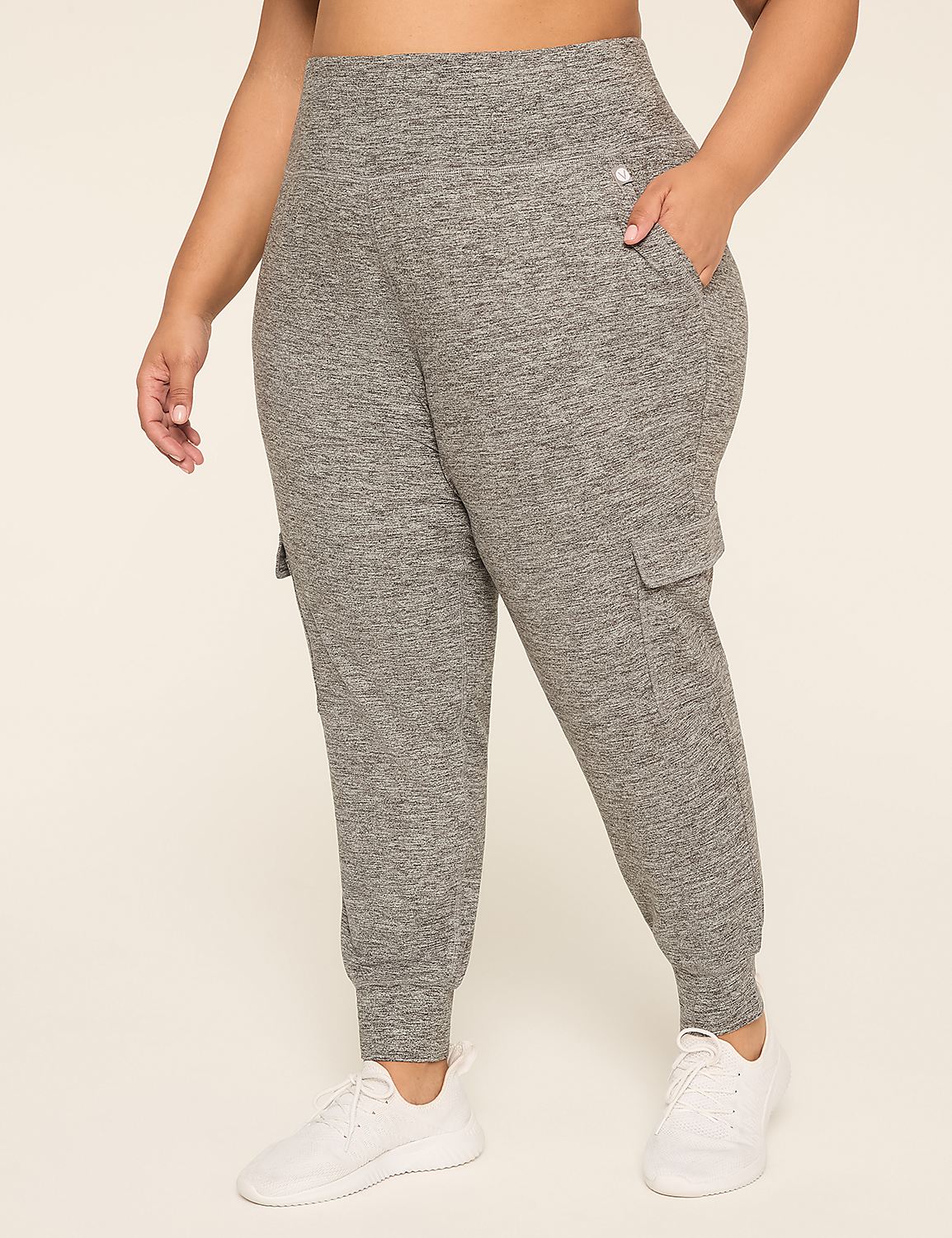 LIVI Soft Marled Cargo Jogger Product Image 1