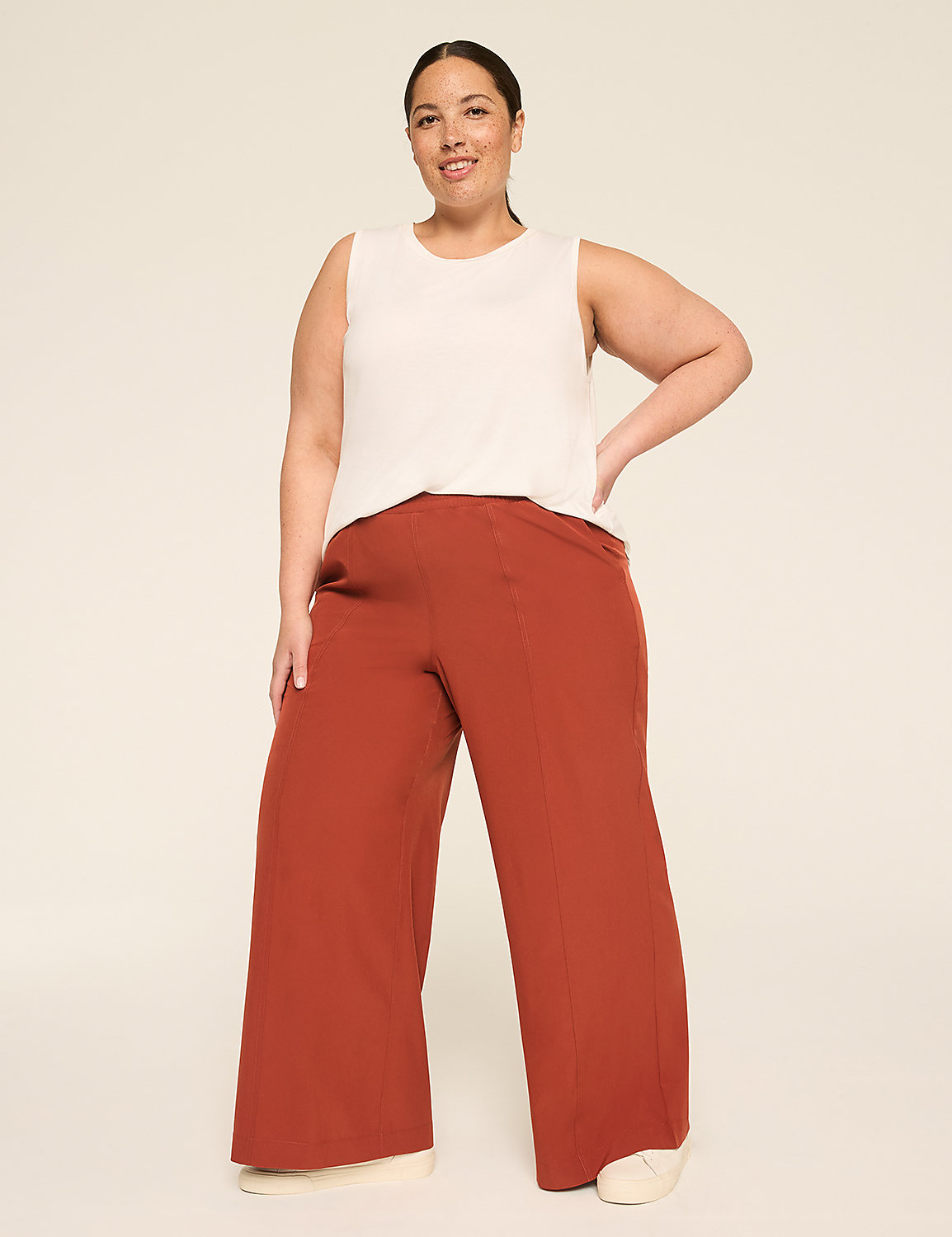 LIVI Stretch Woven Relaxed Straight Pant Product Image 3