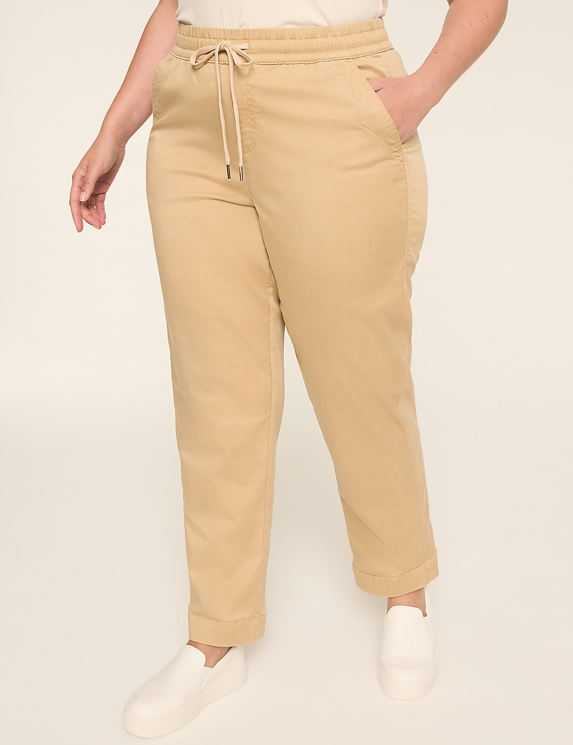Pull-On Super-Soft Ankle Chino Pant Product Image 1