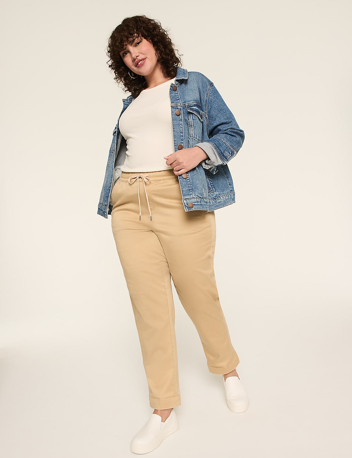 Pull-On Super-Soft Ankle Chino Pant Product Image 3