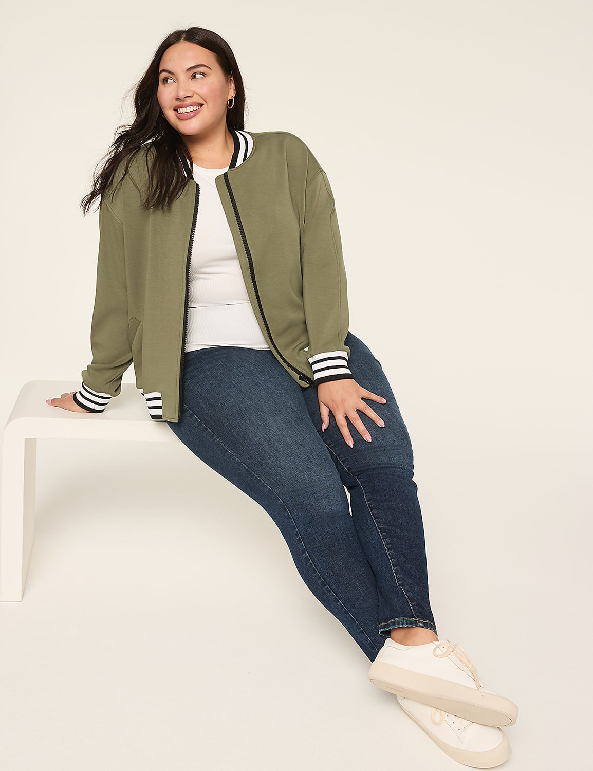 Journey Varsity Bomber Jacket Product Image 3