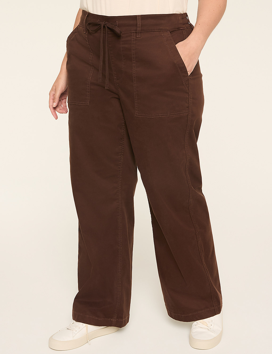Pull-On Super-Soft Straight Leg Chino Pant Product Image 1