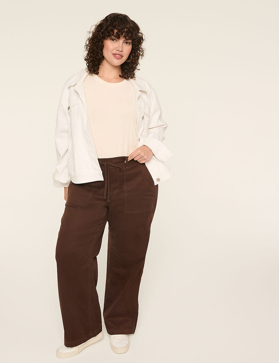 Pull-On Super-Soft Straight Leg Chino Pant Product Image 3