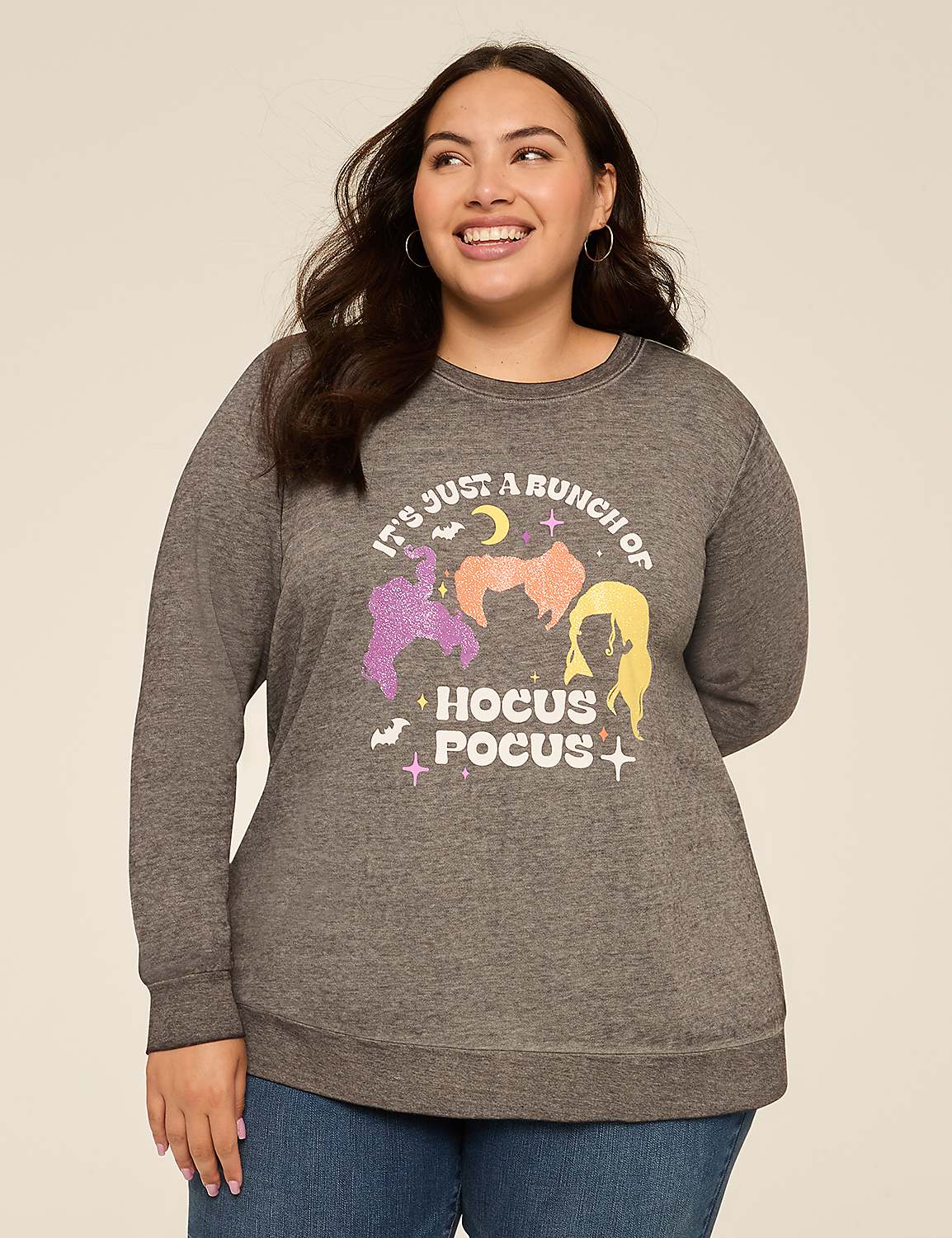 Hocus Pocus Graphic Sweatshirt Product Image 1