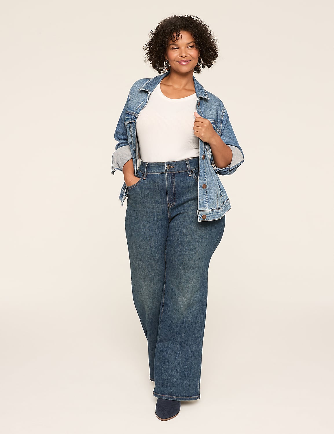 No-Gap Curvy Fit High-Rise Boot Jean Product Image 7