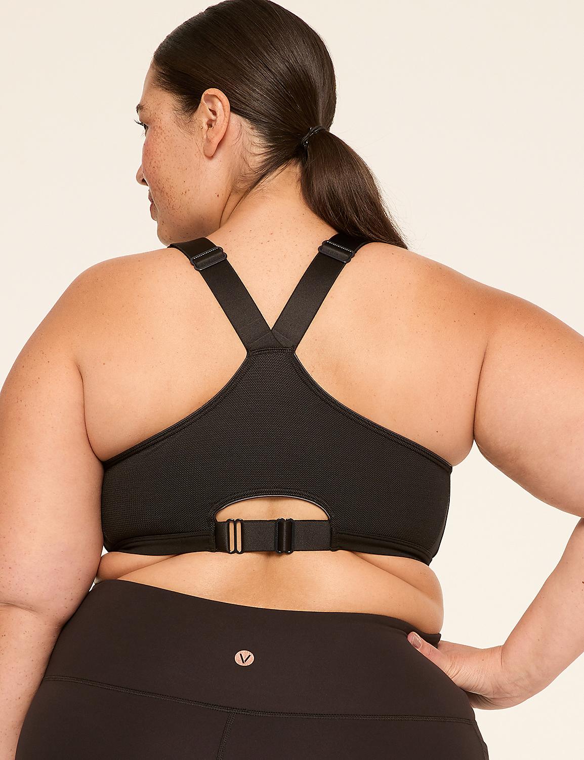 LIVI Max Support Comfort Zip-Front Sports Bra Product Image 2