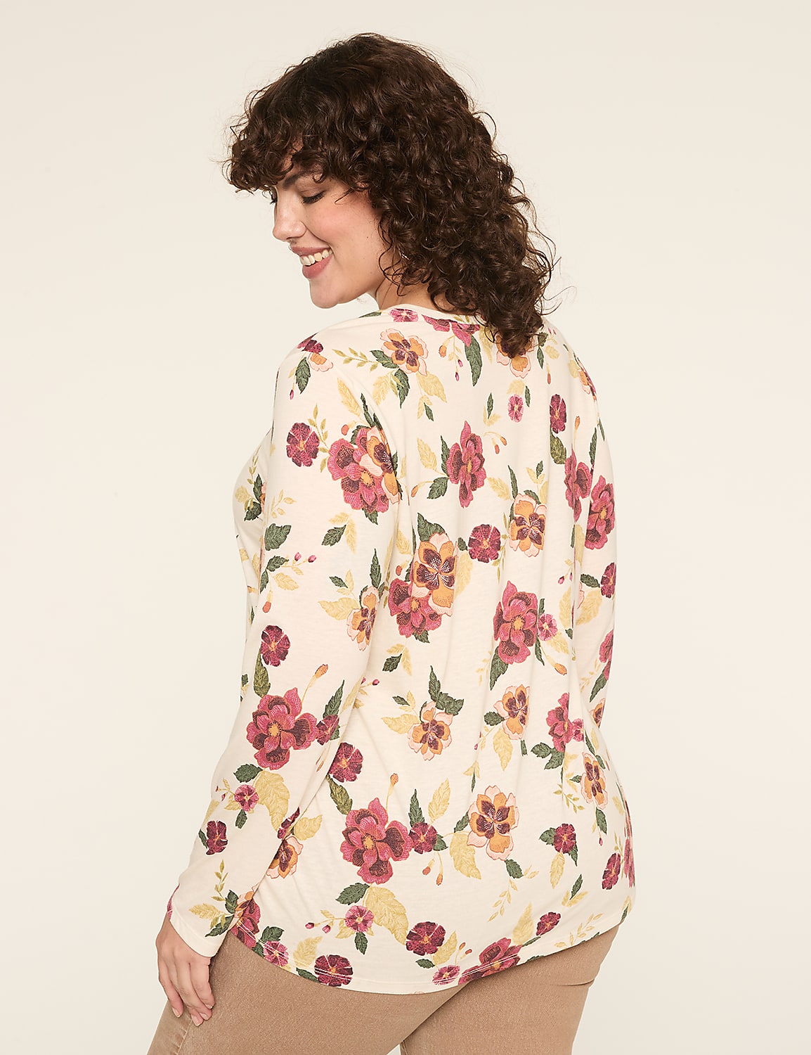 Long-Sleeve Layering Tee Product Image 2