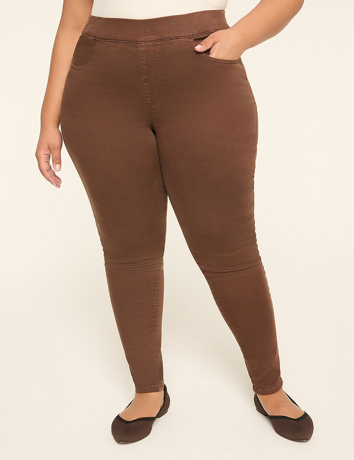 Pull-On Fit High-Rise Jegging Product Image 1