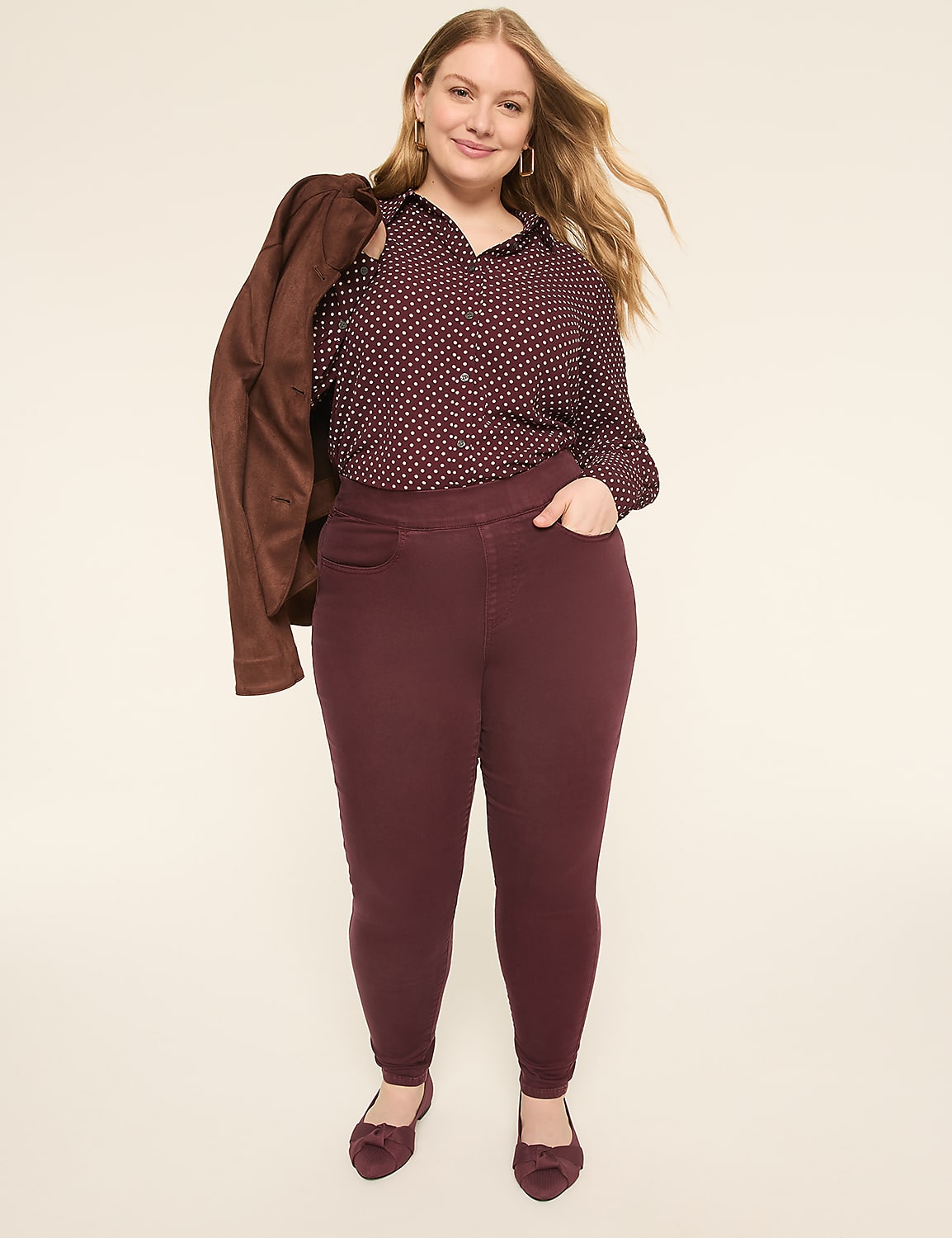 Pull-On Fit High-Rise Jegging Product Image 3