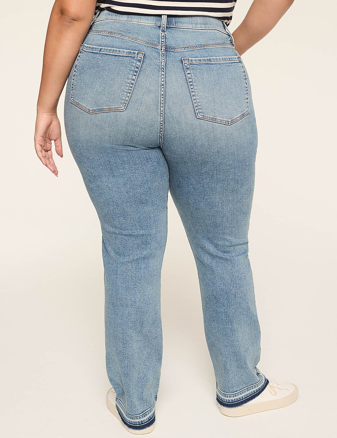 Tighter Tummy Fit Pull-On High-Rise Straight Jean Product Image 2
