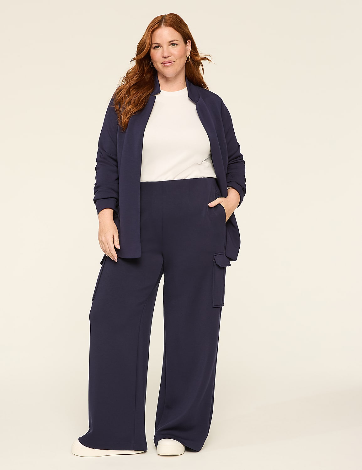 Journey High-Rise Cargo Wide Leg Pant Product Image 3